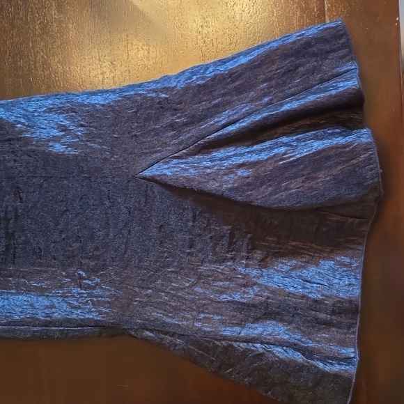 Skirt: After 5, dressy, Black crinkle texture, flare bottom, dressy #10 - Picture 4 of 6